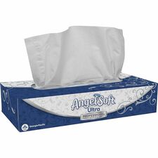 Angel Soft Professional Series Facial Tissue 2 Ply - WhiteBox - 126/Box - 30 / Carton
