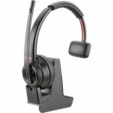 Poly Savi 8210-M Office DECT 1920-1930 MHz Single Ear Headset TAA Microsoft Teams Certification - Mono - USB Type A, RJ-11 - Wired/Wireless - Bluetooth/DECT - 590 ft - 32 Ohm - 20 Hz to 20 kHz - On-ear, Over-the-head - Monaural - Supra-aural - Noise Cance