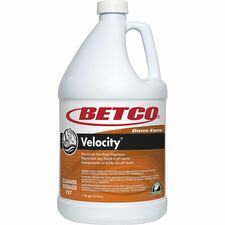 Betco Green Earth Velocity Degreaser Ready-To-Use - 128 fl oz (4 quart) - 7 to 8.5 pH - Fresh Scent - Butyl-free - Dark Orange - 4 / Carton