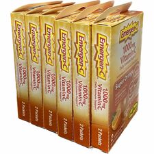 Emergen-C Orange Vitamin C Drink Powder - Orange - 2/Pack - 6 / Box