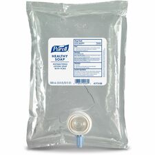 PURELL® HEALTHY SOAP PCXM Antibacterial Lotion Soap 1.06 quart - Kill Germs - Hand, Skin - Antibacterial - Clear - Refillable, Triclosan-free - 1 Each