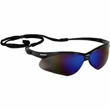 Kleenguard V30 Nemesis Safety Eyewear Recommended for: Workplace, Home - UVA, UVB, UVC Protection - Polycarbonate - Durable, Lightweight, Wraparound Frame, Anti-fog, Flexible, Soft, Neck Cord - 1 Each