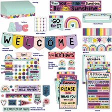Teacher Created Resources Oh Happy Day Decor Set Multi - 1 Set