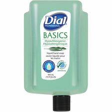 Dial Versa Basics Liquid Hand Soap 15 fl oz - Bottle Dispenser - Hand - Green - 1 Each