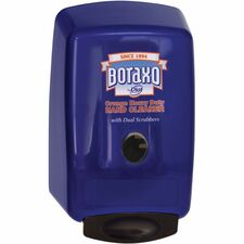 Boraxo 2-Liter Heavy Duty Soap Dispenser Manual - 2.11 quart Capacity - Heavy Duty, Sturdy, Long Lasting, Durable, Push Button, Site Window - Blue - 1 Each