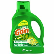 Gain Detergent with Aroma Boost Concentrate - 88 fl oz (2.8 quart) - Aroma Scent - Green - 1 Bottle