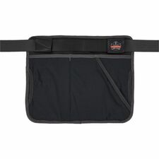 Ergodyne Arsenal 5715 Carrying Case (Pouch) Brush, Cleaning Kit, Towel - Black Water Resistant Exterior, Abrasion Resistant Exterior, Water Proof, Water Resistant, Abrasion Resistant - Mesh, Nylon, Polyester Body - Waistband, Belt Clip, Ring - 13.5" Heigh