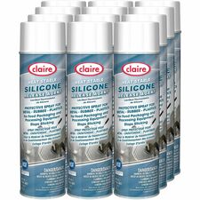 Claire Heat Stable Silicone Release Agent 11 fl oz (0.3 quart) - Mild Petroleum Scent - Water Repellent, Non-staining, Wax-free, Water Proof, Anti-corrosive, Non-sticky - 12 / Carton