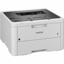 Brother HL-L3220CDW Desktop Wireless Laser Printer - Color 19 ppm Mono / 19 ppm Color - 2400 x 600 dpi class - Automatic Duplex Print - 250 Sheets Input - Wireless LAN - Wi-Fi Direct, Apple AirPrint, Mopria, Brother Mobile Connect - 40000 Pages Duty Cycle