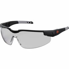 Ergodyne Anti-Fog/Scratch-Resistant Safety Glasses Recommended for: Indoor, Eye - Fog, Ultraviolet, UVA, UVB, UVC, Sun, Impact Protection - Translucent Lens - Matte Black Frame - Anti-fog, Scratch Resistant, Adjustable Temple, Anti-scratch, Impact Resista
