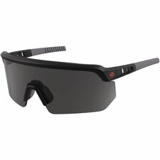 Ergodyne AEGIR Safety Glasses Recommended for: Eye, Outdoor, Construction, Landscaping, Carpentry, Woodworking, Boating, Hunting, Shooting, Sport, Skiing - UVA, UVB, UVC, Ultraviolet, Sun Protection - Strap Closure - Polycarbonate, Rubber - Non-slip, Swea