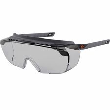 Ergodyne Skullerz OSMIN Anti-Scratch & Enhanced Anti-Fog Safety Glasses, Sunglasses Recommended for: Eye, Indoor, Outdoor - Fog, Impact, Ultraviolet, Sun, UVA, UVB, UVC, Debris Protection - Rubber, Nylon, Polycarbonate - Matte Black Frame - Anti-scratch,