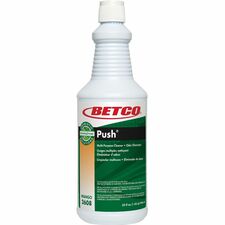 Betco BioActive Solutions Push Cleaner Concentrate - 6.5 to 8.5 pH - Mango Scent - Non-corrosive, Non-flammable, Caustic-free - Milky White - 1 Each