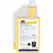 Diversey Prominence Heavy Duty Floor Cleaner Concentrate - 32 fl oz (1 quart) - Citrus Scent - Heavy Duty, Film-free, Rinse-free, pH Neutral, Dilutable - Yellow - 1 Each