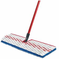 O-Cedar Hardwood Floor 'N More 3-Action Mop MicroFiber Head - Double-sided, Flexible, Reusable, Washable, Swivel Head, Absorbent, Machine Washable - Multi - 1 Each