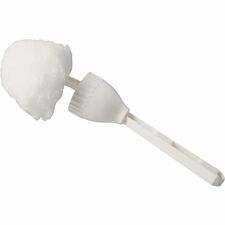 Vileda Professional Acrylic Bowl Swab Acrylic Yarn Head - Plastic Handle - Acid Resistant, Fast-drying - White - 1 Each