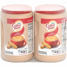 Coffee mate Original Powdered Coffee Creamer Canister Original Flavor - 3.50 lb (56 oz) - 2 / Pack