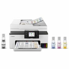 Canon MAXIFY GX2020 Wired & Wireless Inkjet Multifunction Printer - Color Copier/Fax/Printer/Scanner - 600 x 1200 dpi Print - Up to 27000 Pages Monthly - Flatbed, ADF Scanner - Ethernet - Wireless LAN - Canon PRINT Application, Apple AirPrint, Mopria - US
