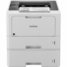 Brother HL-L5210DW Desktop Wireless Laser Printer - Monochrome 48 ppm Mono - 1200 x 1200 dpi Print - Automatic Duplex Print - 870 Sheets Input - Ethernet - Wireless LAN - Brother iPrint&Scan, Wi-Fi Direct, Mopria, Brother Print Service Plugin, Apple AirPr