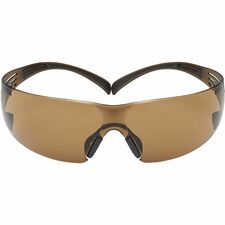 3M SecureFit Protective Eyewear Recommended for: Eye, Indoor/Outdoor - Fog, UVA, UVB, UVC Protection - Polycarbonate - Black - Anti-fog, Comfortable, Soft, Nose Bridge, Impact Resistant, Adjustable Temple - 20 / Carton