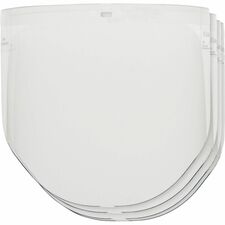 3M W-Series Face Shield for X5000 Series Helmet Recommended for: Automotive, Construction, Sanitation, Food Processing, Manufacturing, Infrastructure, Military, Repair, Mining, Oil & Gas, Pharmaceutical, ... - Splash, Chemical Protection - Polycarbonate -