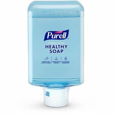 PURELL® ES10 Healthy Soap Clean Release Foam 1.27 quart - Touchless Dispenser - Kill Germs, Dirt Remover - Hand - Clear - Refillable, Fragrance-free, Non-irritating, Preservative-free - 2 / Carton
