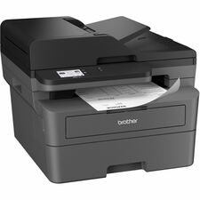 Brother MFC-L2820DWXL Wireless Laser Multifunction Printer - Monochrome - Gray Copier/Fax/Printer/Scanner - 34 ppm Mono Print - 1200 x 1200 dpi Print - Automatic Duplex Print - Up to 35000 Pages Monthly - Color Flatbed Scanner - 1200 x 1200 dpi Optical Sc