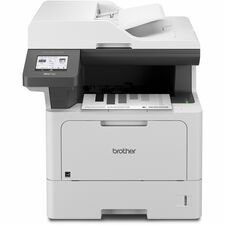 Brother MFC-L5710DW Wired & Wireless Laser Multifunction Printer - Monochrome Copier/Fax/Printer/Scanner - 50 ppm Mono Print - 1200 x 1200 dpi Print - Automatic Duplex Print - Up to 5000 Pages Monthly - Color Dual CIS Scanner - 1200 x 1200 dpi Optical Sca