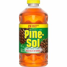 Pine-Sol Multi-Surface Cleaner For Multi Surface - Concentrate - Liquid - 80 fl oz (2.5 quart) - Original Scent - Deodorize, Disinfectant, Dilutable - Yellow - 1 Each