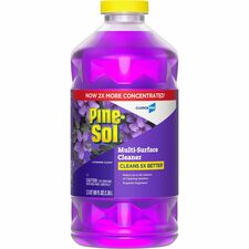 Pine-Sol Multi-Surface Cleaner For Multi Surface - Concentrate - Liquid - 80 fl oz (2.5 quart) - Lavender Scent - Deodorize, Disinfectant, Dilutable - Purple - 1 Each