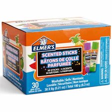 Elmer's Scented Glue Sticks 0.21 oz - Tropical Mix - 30 / Box