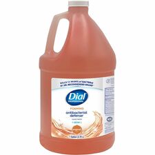 Dial Antibacterial Defense Foaming Handwash Fresh Scent Scent - 1 gal - Pump Dispenser - Bacteria Remover - Hand, Skin - Antibacterial - Orange - Cruelty-free, Sulfate-free, Paraben-free, Phthalate-free, Silicone-free, pH Balanced - 1 Each