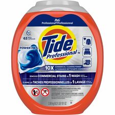Tide Power-Pods Laundry Detergent For Laundry, Commercial, Food Service, Hospitality, Healthcare, Residential - Concentrate - Pod - PVC Free, Phthalate-free, Triclosan-free, APE-free, Benzene-free, BPA-free, PCBs-free, Alkylphenols-free, PAHs-free - Orang