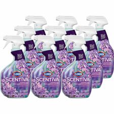 Clorox Scentiva Multi-Surface Cleaner For Multi Surface, Multipurpose - Spray - 32 fl oz (1 quart) - Lavender & Jasmine Scent - Disinfectant, Bleach-free, Long Lasting, Deodorize, Freshen - Lavender - 9 / Carton