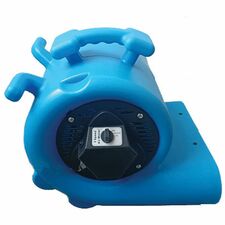 V.A.C. Commercial Airmover 559.27 W - 3 Speed - Lightweight, Compact, Durable, Cord Wrap, Quiet Operation - Handheld - Blue