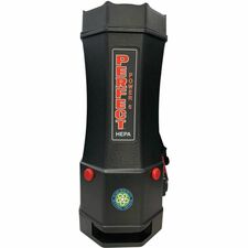 V.A.C. Perfect Backpack Vacuum 1.50 gal - Bagged - 50 ft Cable Length - 7 ft Hose Length - HEPA - Black