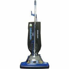 V.A.C. Upright Quiet Series Vacuum 870 W Motor - Bagged - 16" Cleaning Width - Carpet - 50 ft Cable Length - Black