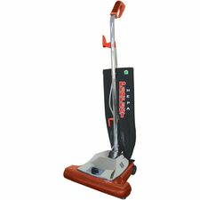 V.A.C. Upright Vacuum with HEPA Filtration 870 W Motor - Bagged - 16" Cleaning Width - Carpet - 50 ft Cable Length - HEPA - Black, Red