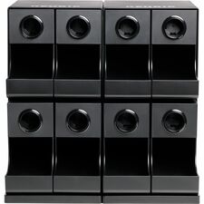 Keurig K-Cup Modular Merchandiser 8 x Coffee/Tea Pod - Black - Plastic - 1 Each
