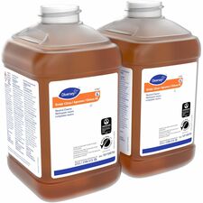 Diversey Care Stride Citrus Neutral Cleaner For Floor, Hard Surface, Multipurpose - Concentrate - Liquid - 84.5 fl oz (2.6 quart) - Citrus Scent - pH Neutral, Non Alkaline, Film-free, Easy to Use, Low Foaming, Kosher, Versatile, Rinse-free - Orange - 2 /