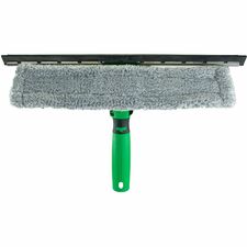 Unger Visa Versa Pro Complete 14" Length - Hook & Loop Fastener, Reusable, Comfortable, Non-slip Grip, Non-slip Handle, Washable, Ergonomic Design, Light Weight, Comfort Grip - Green - 1Each