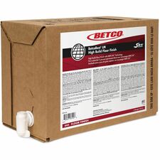 Betco BetcoBest LM Floor Finish For Floor, Tile, Hard Surface - Liquid - 640 fl oz (20 quart) - 9 pH - Mild Scent - Powder Resistant, Black Mark Resistant, Scuff Resistant, Heel Mark Resistant - Crystal Clear, Opaque - 1 Each