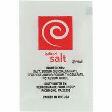 Sugar Foods Salt Packets 0.02 oz - 1000/Bag - 3 / Carton