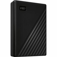 Western Digital 5 TB Portable Hard Drive - External - Black Notebook, Gaming Console Device Supported - USB 3.0 - 256-bit AES Encryption Standard - 1 Each