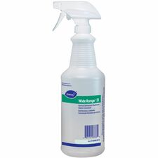 Diversey Wide Range II Non-Acid Disinfectant Washroom Cleaner Suitable For Washroom, Cleaning - Disinfectant - Clear - 1 Each