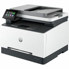 HP LaserJet Pro 3301fdw Wireless Laser Multifunction Printer - Color Copier/Fax/Printer/Scanner - 26 ppm Mono/26 ppm Color Print - 600 x 600 dpi Print - Automatic Duplex Print - Up to 40000 Pages Monthly - Gigabit Ethernet - Wireless LAN - HP Smart App, A