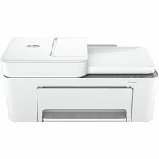 HP Deskjet 4255e Wireless Inkjet Multifunction Printer - Color - White Copier/Printer/Scanner - 20 ppm Mono/16 ppm Color Print - 4800 x 1200 dpi Print - Manual Duplex Print - Up to 1000 Pages Monthly - Color Flatbed/ADF Scanner - 1200 dpi Optical Scan - W