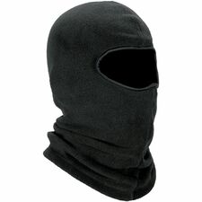 Ergodyne Recycled Balaclava Face Mask Fleece, Polyester, Spandex - Black