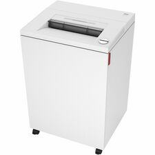 ideal. 4001 Cross-Cut P-4 Shredder Continuous Shredder - Cross Cut - 28 Per Pass - for shredding Paper, Paper Clip, Staples, CD, DVD, Credit Card - P-4 - 44 gal Wastebin Capacity - 745.70 W - White