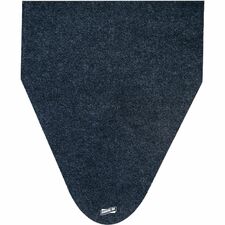 Genuine Joe Carpet Mat Restroom, Floor, Urinal - 16.75" Width x 20.500" Depth - Black - 6 / Carton